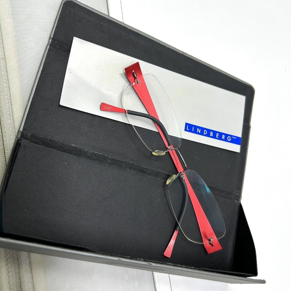 Lindberg SPIRIT  TITANIUM color U33 (red) Eyeglass Frame